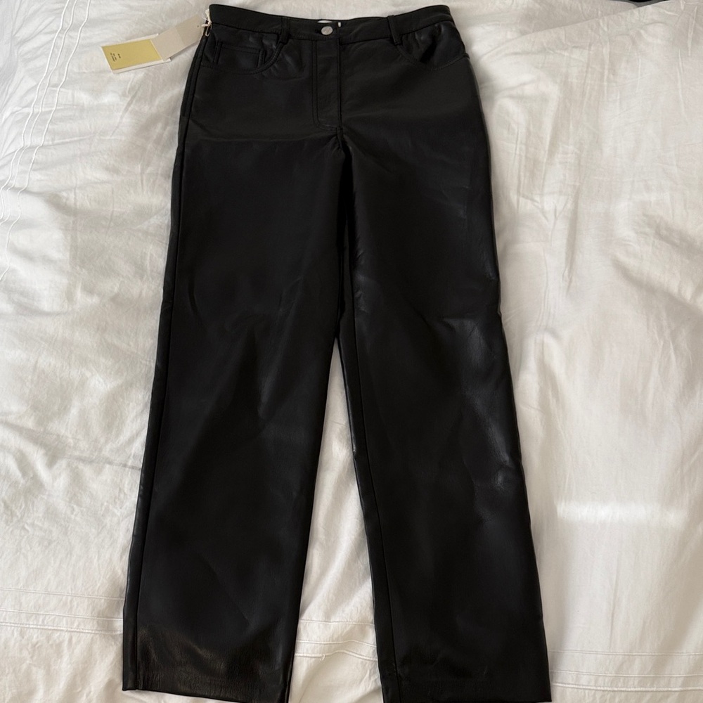 Aritzia Melina Leather Pants